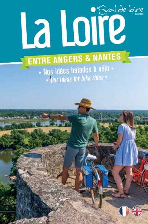 The Loire between Angers and Nantes Tourist map
