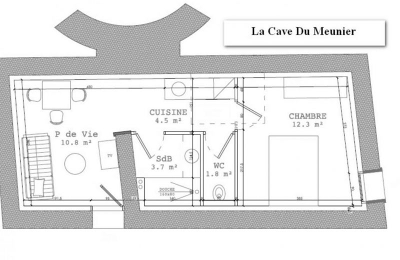Cave du Meunier – plan