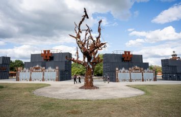 Le site du festival Hellfest